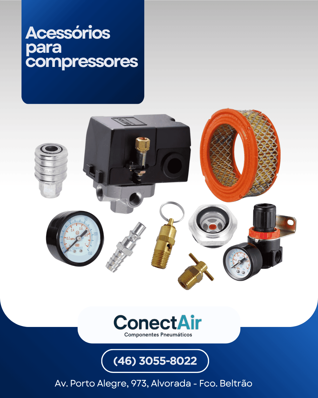Acessórios para compressores